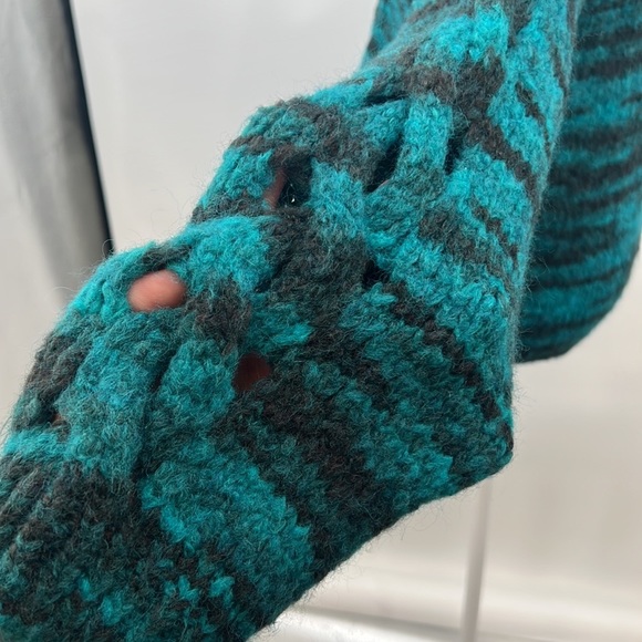 SITA MURT Sweater Women 36 Blue Rent The Runway Stripe Cable Knit Anthropologie - Picture 6 of 15